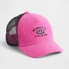 Trucker-Mütze aus Cord mit Logo für Kinder Trucker-Mütze aus Cord mit Logo für Kinder