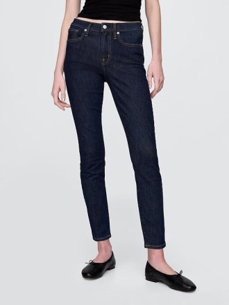 True Skinny Jeans mit mittelhohem Bund