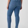 True Skinny Jeans mit mittelhohem Bund True Skinny Jeans mit mittelhohem Bund