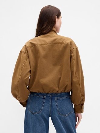 Twill-Bubble-Jacke