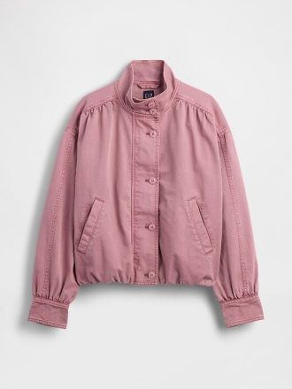 Twill-Bubble-Jacke