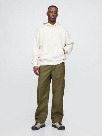 Twill-Fallschirm-Baggy-Hose