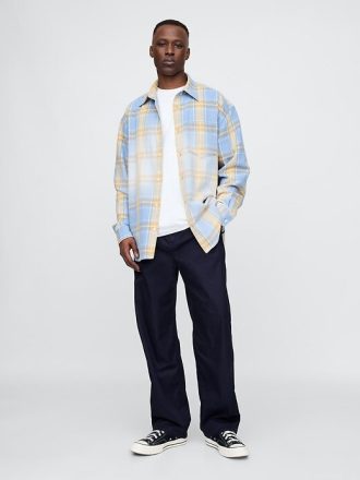 Twill-Fallschirm-Baggy-Hose