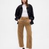Twill-Fasshose mit mittelhohem Bund Twill-Fasshose mit mittelhohem Bund