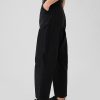 Twill-Fasshose mit mittelhohem Bund Twill-Fasshose mit mittelhohem Bund