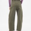 Twill-Fasshose mit mittelhohem Bund Twill-Fasshose mit mittelhohem Bund