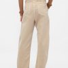 Twill-Fasshose mit mittelhohem Bund Twill-Fasshose mit mittelhohem Bund