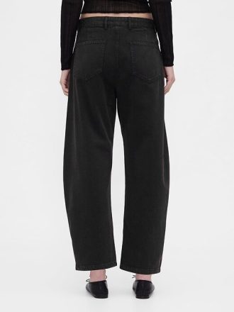 Twill-Fasshose mit mittelhohem Bund