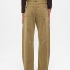 Twill-Fasshose mit mittelhohem Bund Twill-Fasshose mit mittelhohem Bund