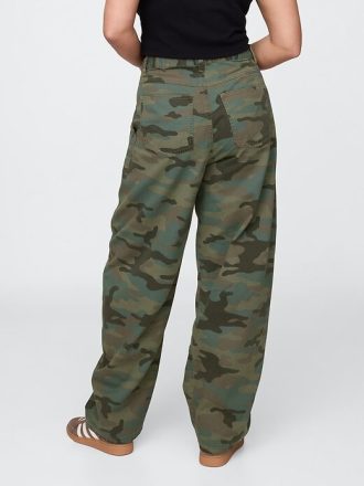 Twill-Fasshose mit mittelhohem Bund