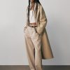 Twill-Fasshose mit mittelhohem Bund Twill-Fasshose mit mittelhohem Bund