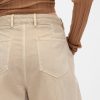 Twill-Fasshose mit mittelhohem Bund Twill-Fasshose mit mittelhohem Bund