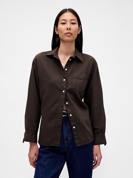 Ultrasoft Denim Big Shirt Ultrasoft Denim Big Shirt