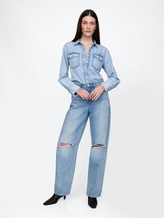 UltraSoft Denim-Hemd