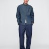 UltraSoft Denim-Hose mit Fischgrätenmuster UltraSoft Denim-Hose mit Fischgrätenmuster