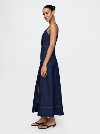 UltraSoft Denim Maxikleid