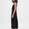 UltraSoft Denim-Maxikleid mit Reißverschluss vorne UltraSoft Denim-Maxikleid mit Reißverschluss vorne