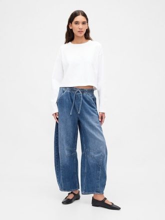 UltraSoft Easy Horseshoe Jeans mit mittlerer Leibhöhe