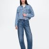 UltraSoft Icon Denim-Crop-Jacke