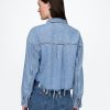 UltraSoft Icon Denim-Crop-Jacke
