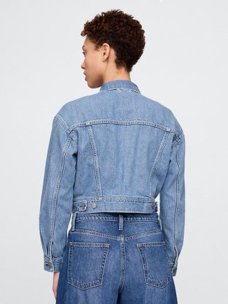 UltraSoft Icon Denim-Crop-Jacke
