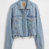 UltraSoft Icon Denim-Crop-Jacke
