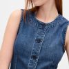 UltraSoft Longline-Weste aus Denim UltraSoft Longline-Weste aus Denim