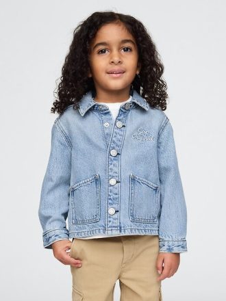Ultraweiche Arbeitsjacke mit Logo für Babys und Kleinkinder Ultraweiche Arbeitsjacke mit Logo für Babys und Kleinkinder