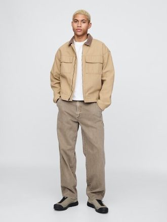 Ultraweiche Baggy-Carpenter-Jeans