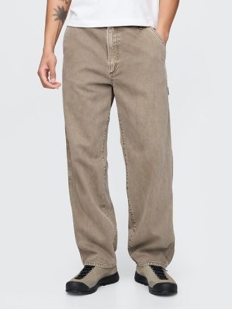 Ultraweiche Baggy-Carpenter-Jeans