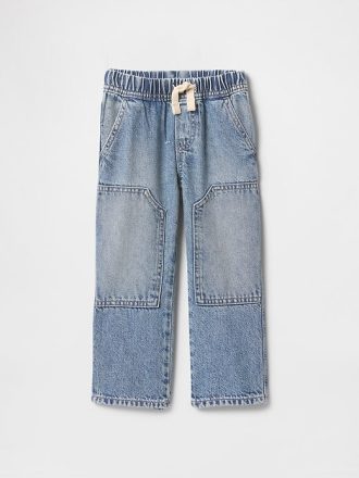Ultraweiche Baggy-Carpenter-Jeans für Babys und Kleinkinder