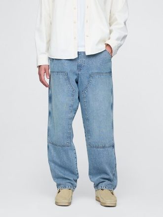 Ultraweiche Baggy-Jeans