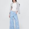 Ultraweiche Baggy-Jeans mit mittlerer Leibhöhe Ultraweiche Baggy-Jeans mit mittlerer Leibhöhe