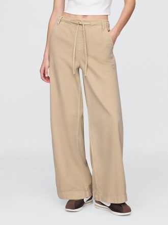Ultraweiche Baggy-Jeans mit mittlerer Leibhöhe