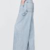 Ultraweiche Baggy-Jeans mit mittlerer Leibhöhe Ultraweiche Baggy-Jeans mit mittlerer Leibhöhe