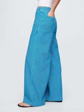 Ultraweiche Baggy-Jeans mit mittlerer Leibhöhe