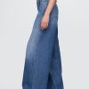 Ultraweiche Baggy-Jeans mit mittlerer Leibhöhe Ultraweiche Baggy-Jeans mit mittlerer Leibhöhe