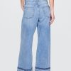Ultraweiche Baggy-Jeans mit mittlerer Leibhöhe Ultraweiche Baggy-Jeans mit mittlerer Leibhöhe