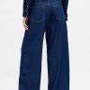 Ultraweiche Baggy-Jeans mit mittlerer Leibhöhe Ultraweiche Baggy-Jeans mit mittlerer Leibhöhe