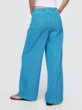 Ultraweiche Baggy-Jeans mit mittlerer Leibhöhe