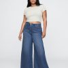 Ultraweiche Baggy-Jeans mit mittlerer Leibhöhe Ultraweiche Baggy-Jeans mit mittlerer Leibhöhe