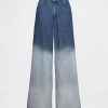 Ultraweiche Baggy-Jeans mit mittlerer Leibhöhe Ultraweiche Baggy-Jeans mit mittlerer Leibhöhe
