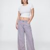 Ultraweiche Baggy-Jeans mit mittlerer Leibhöhe Ultraweiche Baggy-Jeans mit mittlerer Leibhöhe