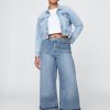 Ultraweiche Baggy-Jeans mit mittlerer Leibhöhe Ultraweiche Baggy-Jeans mit mittlerer Leibhöhe