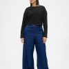 Ultraweiche Baggy-Jeans mit mittlerer Leibhöhe Ultraweiche Baggy-Jeans mit mittlerer Leibhöhe