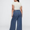 Ultraweiche Baggy-Jeans mit mittlerer Leibhöhe Ultraweiche Baggy-Jeans mit mittlerer Leibhöhe