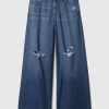 Ultraweiche Baggy-Jeans mit mittlerer Leibhöhe Ultraweiche Baggy-Jeans mit mittlerer Leibhöhe