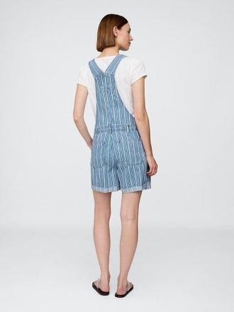 Ultraweiche Denim-Shorts mit Streifen