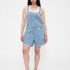 Ultraweiche Denim-Shorts mit Streifen Ultraweiche Denim-Shorts mit Streifen