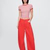 Ultraweiche Hufeisenjeans mit hohem Bund